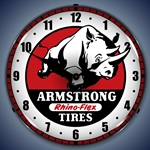 Armstrong Tire  LED Backlit Clock