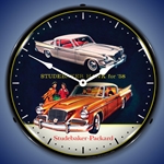 1958 Studebaker Hawk LED Backlit Clock