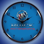 Buick Motorsports LED Backlit Clock