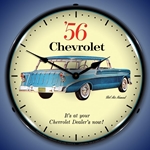 1956 Chevrolet Nomad LED Backlit Clock