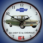 1964 Chevy II Nova LED Backlit Clock
