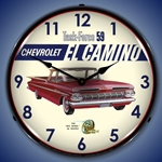 1959 El Camino LED Backlit Clock