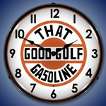 That Good Gulf Gasoline LED Backlit Clock