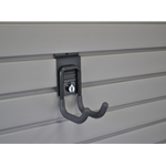 Locking Large Double Hook for HandiWall storeWALL Slatwall Storage