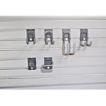 6pc. Turn-Lock Variety Hook Kit for HandiWall storeWALL Slatwall Storage