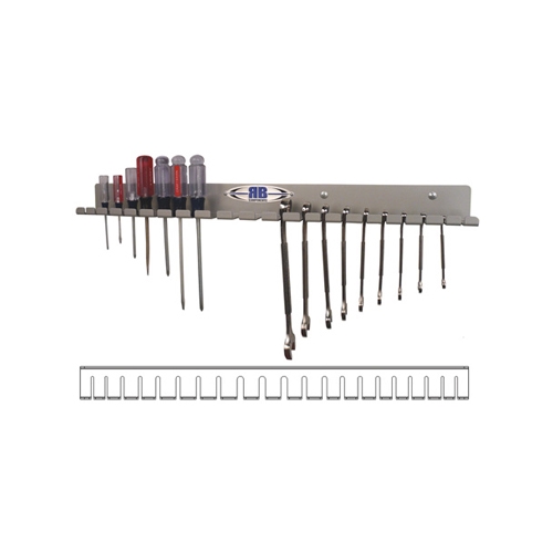 Black Air Tool Holder Organizer Pneumatic Tool Storage Rack - ASM-PNU-409 | Wall Control Pegboard Organizers