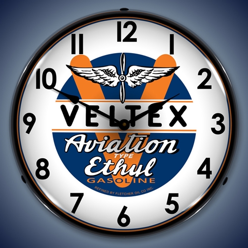 Veltex Avaition LED Backlit Clock