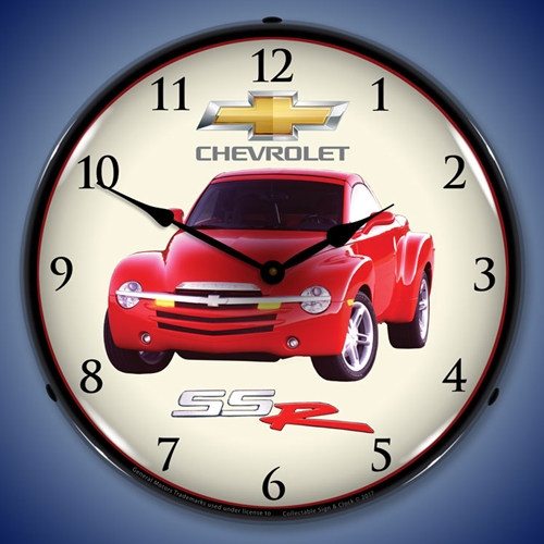 Chevrolet SSR LED Backlit Clock