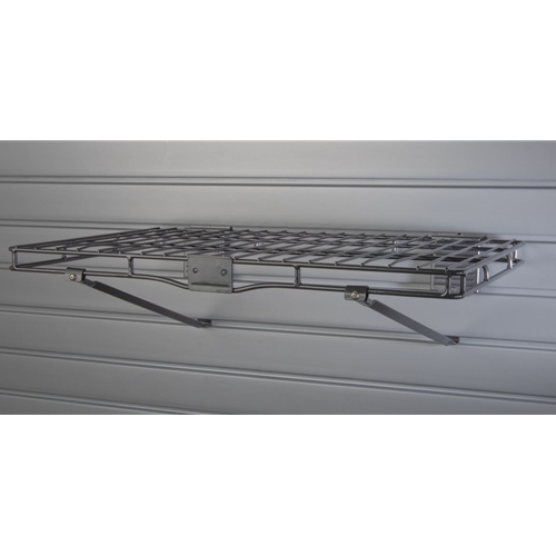 24 x 14 Wire Shoe Rack SlatWall Accessory – GarageCabinets.com