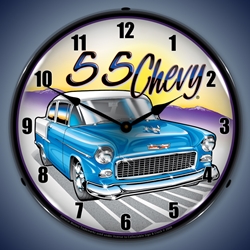 1955 Chevy LED Backlit Clock