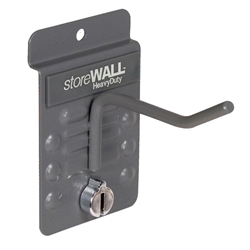 storeWALL 2.5 inch Single Hook for Slatwall Storage
