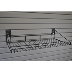 30in. Deep Wire Shelf for storeWALL HandiWALL Slatwall Storage